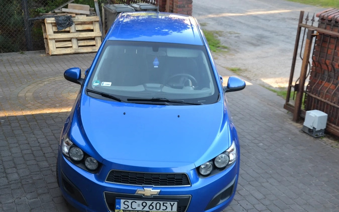 Chevrolet Aveo cena 15500 przebieg: 248000, rok produkcji 2011 z Częstochowa małe 254